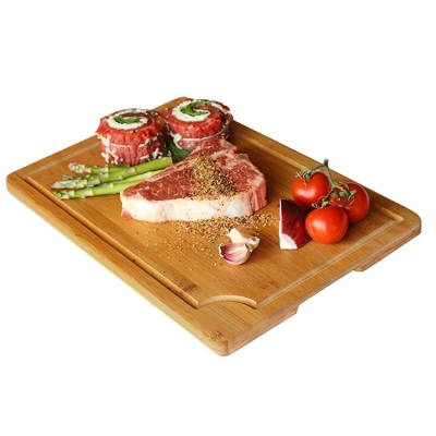 Bamboo Cutting Board with Juice Groove