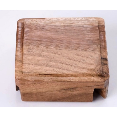 Decorate Wooden Candlestick Acacia Wood Tealight stand Acacia Wood Tealight Candle Holder Tea Warmer