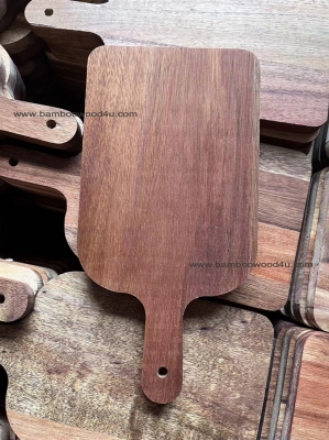 Acacia Wood Cutting Board with Handle
