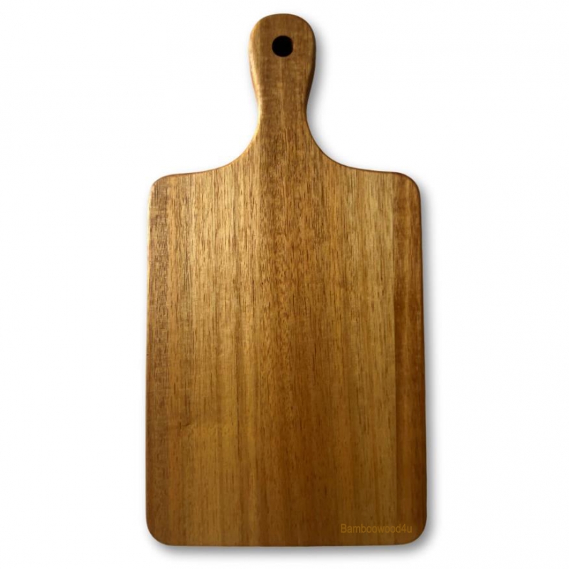 Acacia Wood Cutting Board with Handle