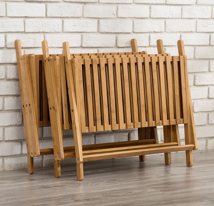 Bamboo follower rack