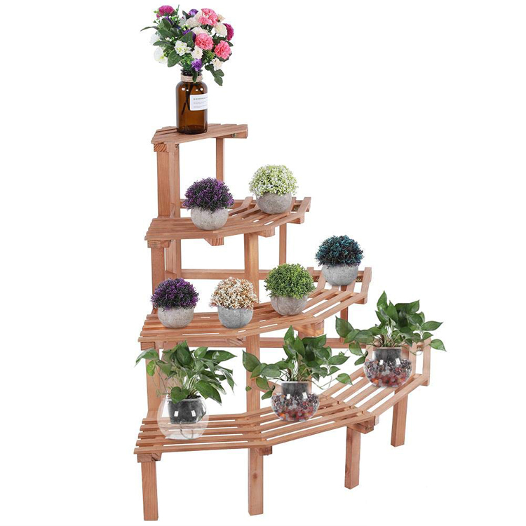 Flower Pot Stand Plant Display Shelf