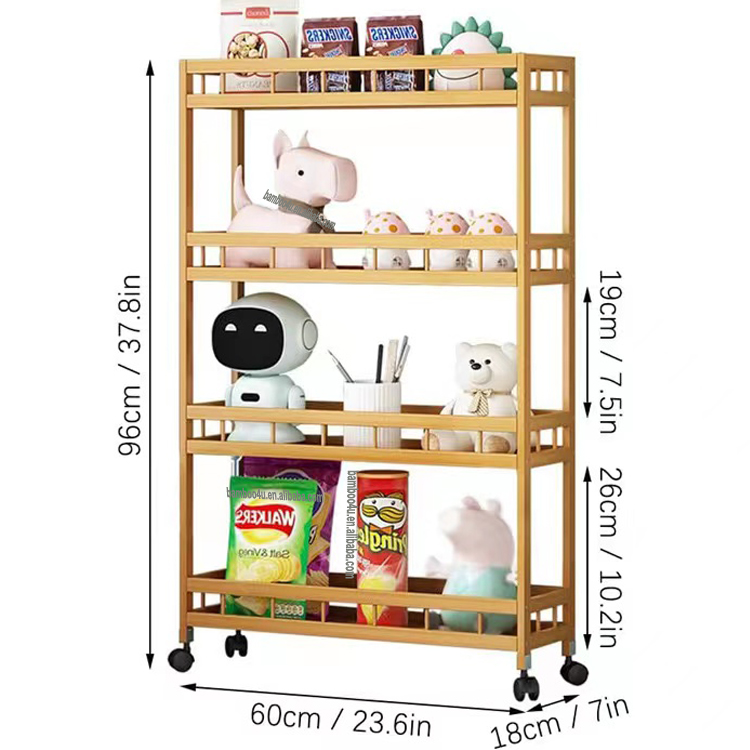 Kitchen Trolley Display Rack
