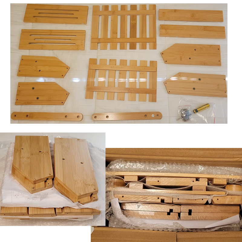 2 tier bamboo fruit basket