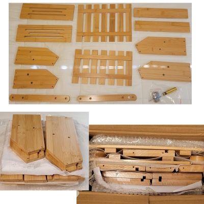 2 tier bamboo fruit basket