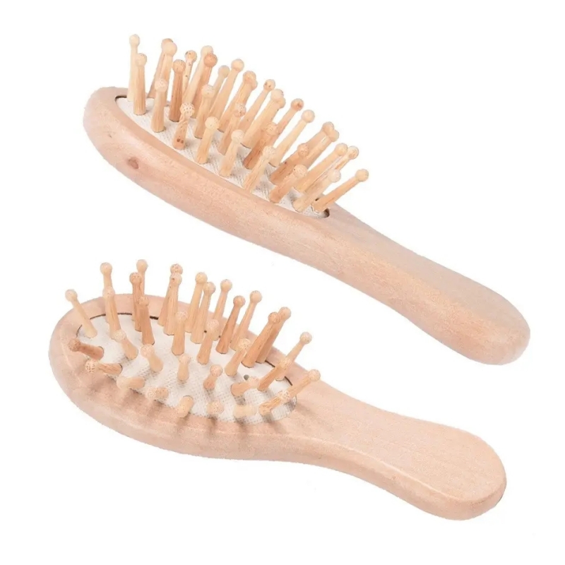 Bamboo Comb Hairbrush Small