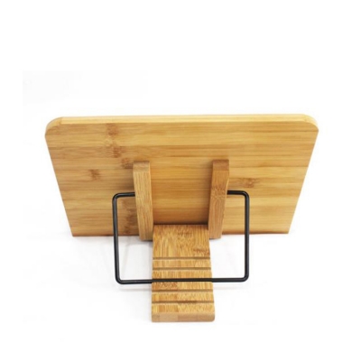 Bamboo book stand