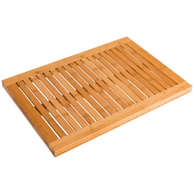 Bamboo bath mat