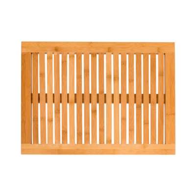 Bamboo bath mat