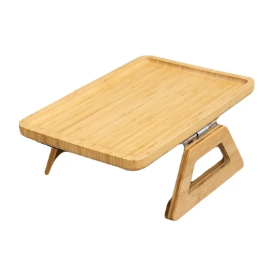 Bamboo sofa arm tray