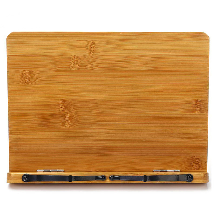 Bamboo book stand