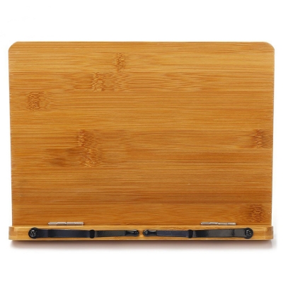 Bamboo book stand