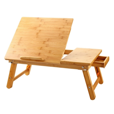 Bamboo laptop stand