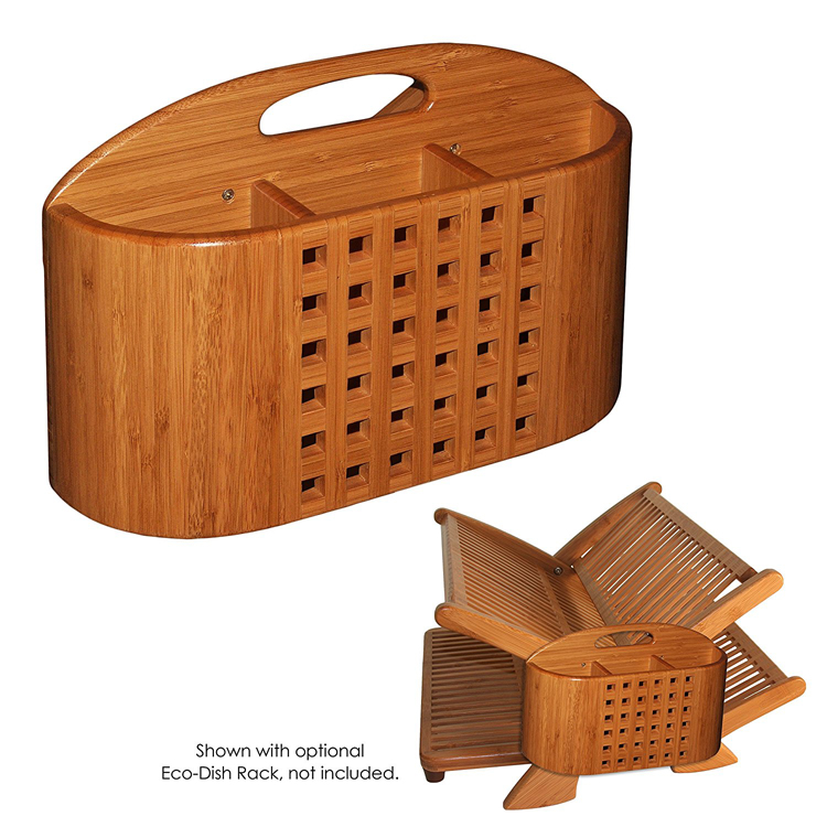 High Quality Bamboo Dish Rack utensil holder