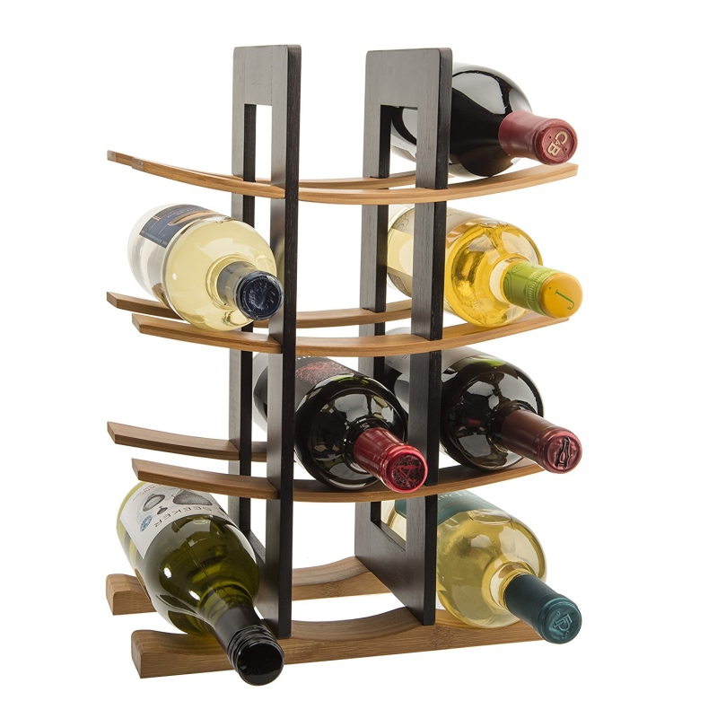 Bamboo Wine Storage 12 Bottle Rack