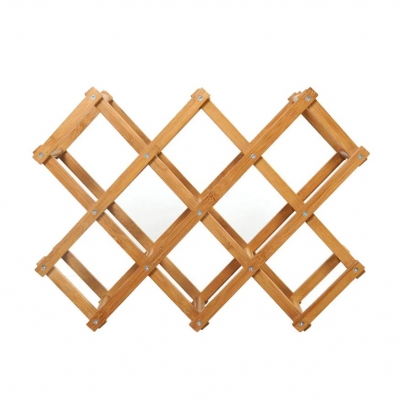 10-Bottle Free Standing Wine Rack