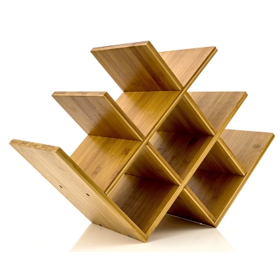 Bamboo Wine Storage 8 Bottle Rack