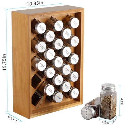 Spice Rack Organizer for 23 jars