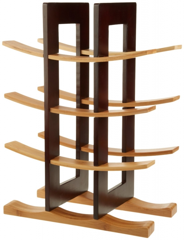 Bamboo Wine Storage 12 Bottle Rack