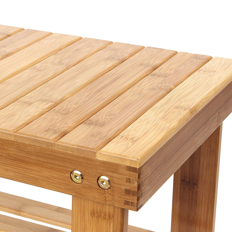 2-tier Bamboo Bench