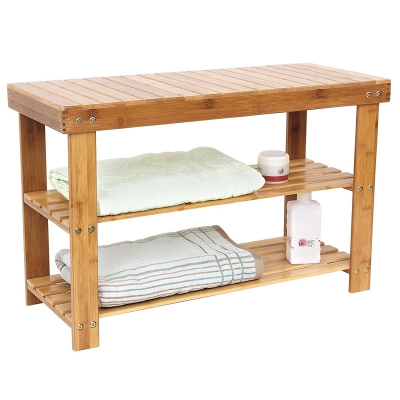 2-tier Bamboo Bench