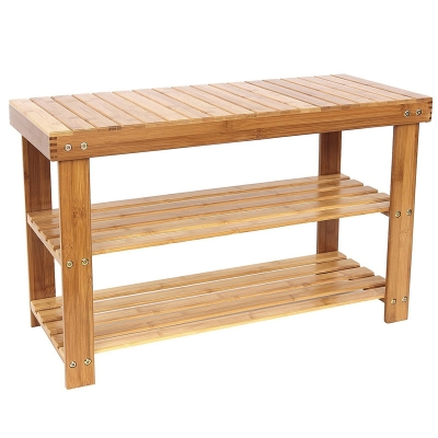 3-tier Bamboo Rack Bench