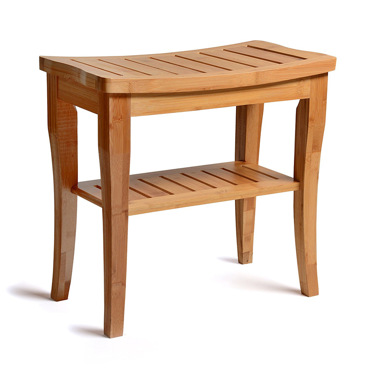 Bamboo Shower Seat Bench