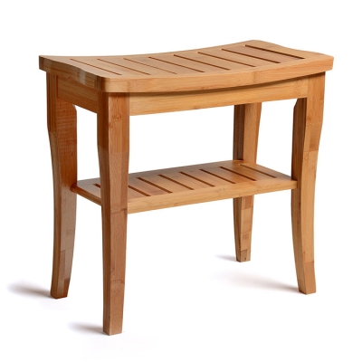 Bamboo Shower Seat Bench