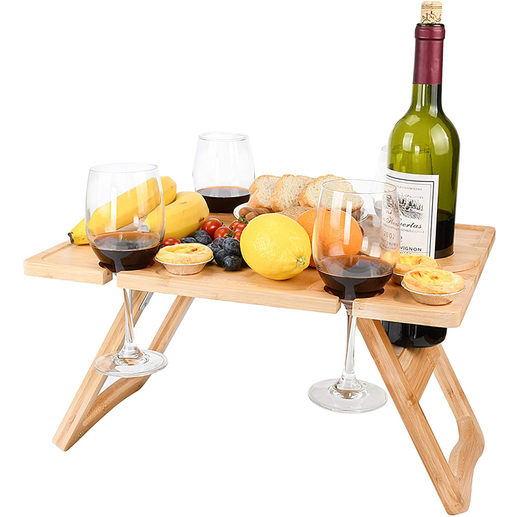 Wine Bottle Holder Picnic Rack