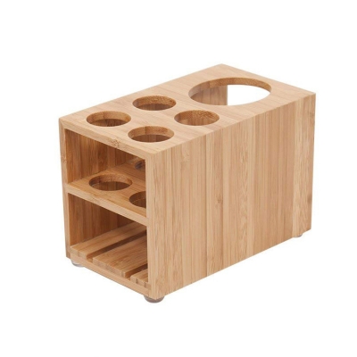 Toothbrush and Toothpaste Holder Stand for Bathroom Vanity Storage