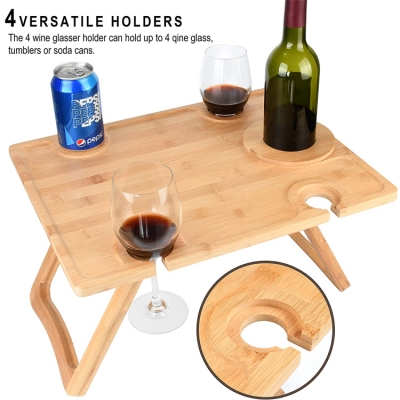 Wine Bottle Holder Picnic Rack